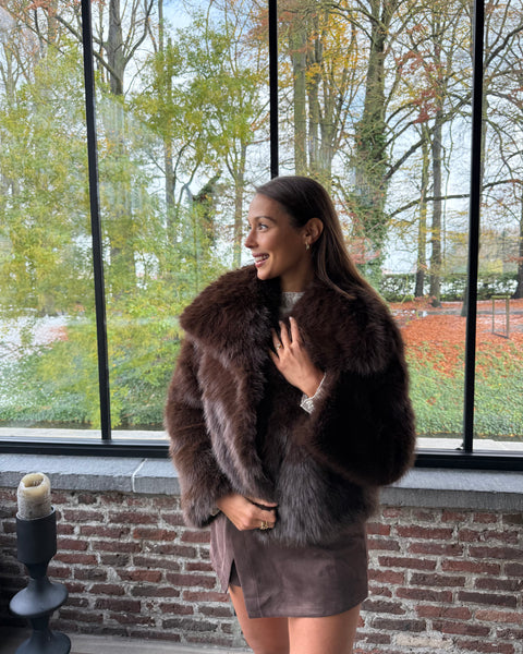 Veste chocolat - FURIUSIA