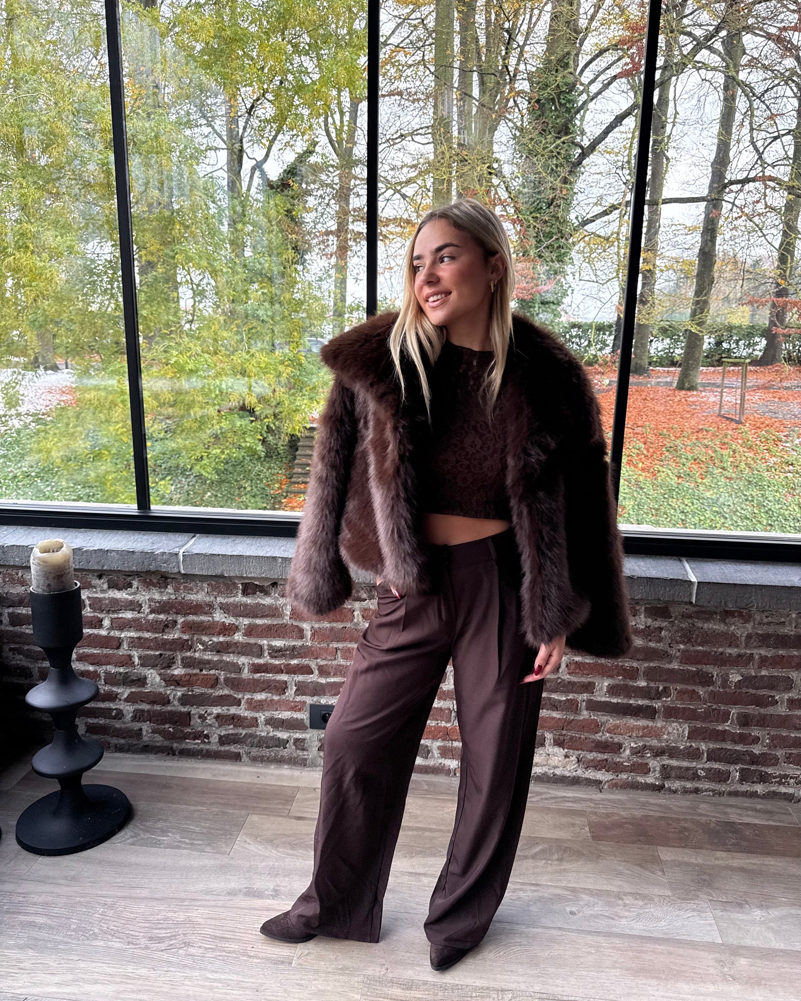 Pantalon chocolat - COSTARD