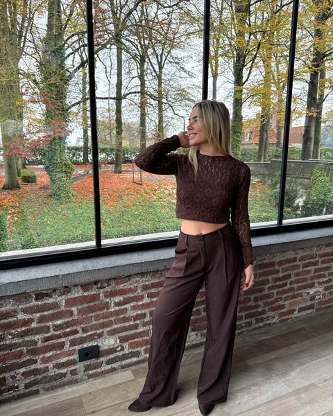 Pantalon chocolat - COSTARD