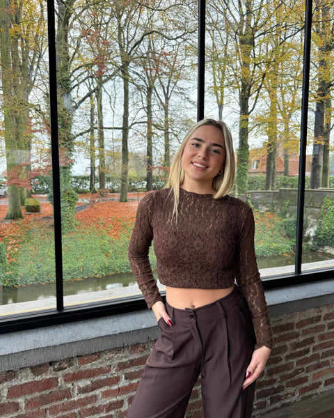 Haut chocolat - DENTELLE