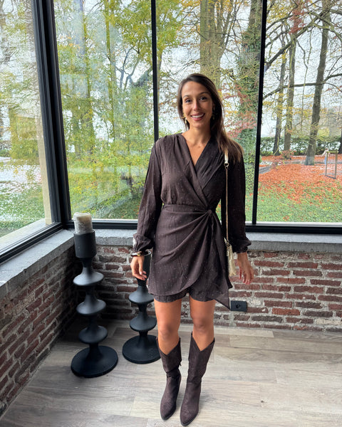 Robe chocolat - BELLA