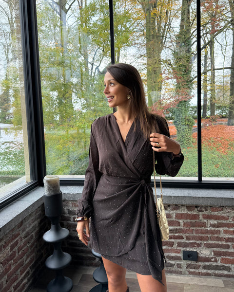 Robe chocolat - BELLA