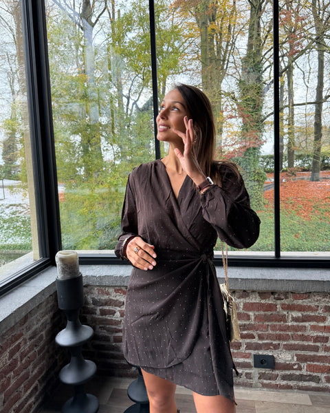 Robe chocolat - BELLA