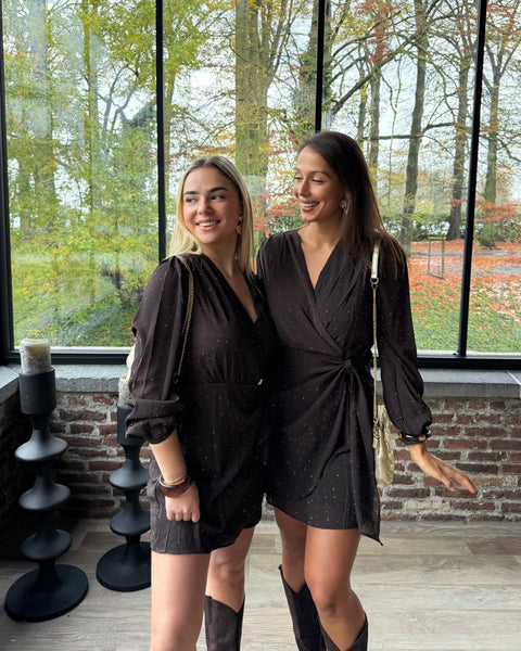 Robe chocolat - BELLA