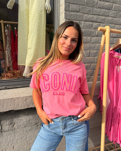 T-shirt rose - ICONIC CLUB