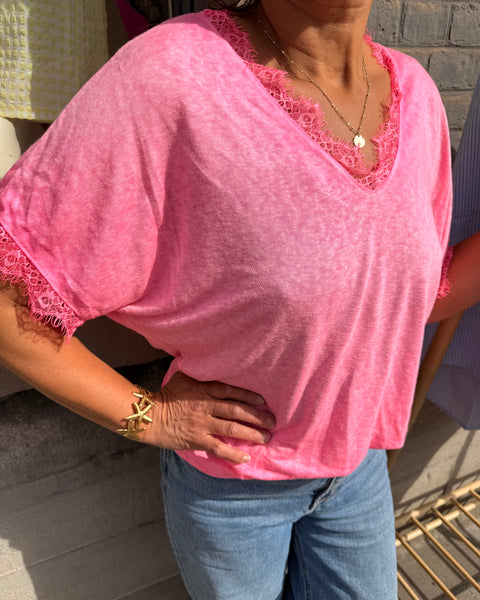 T-shirt rose- CAM