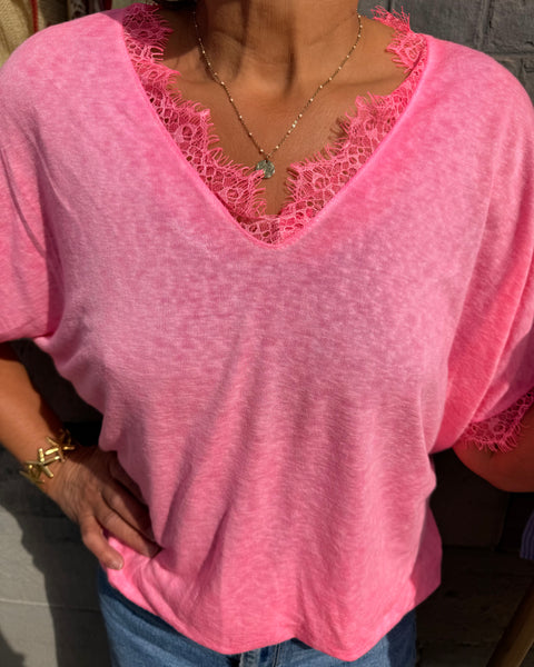 T-shirt rose- CAM