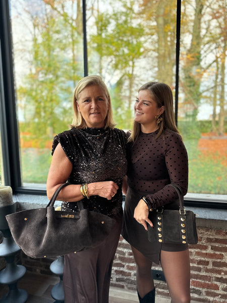 Haut sequins - CHOCOLAT