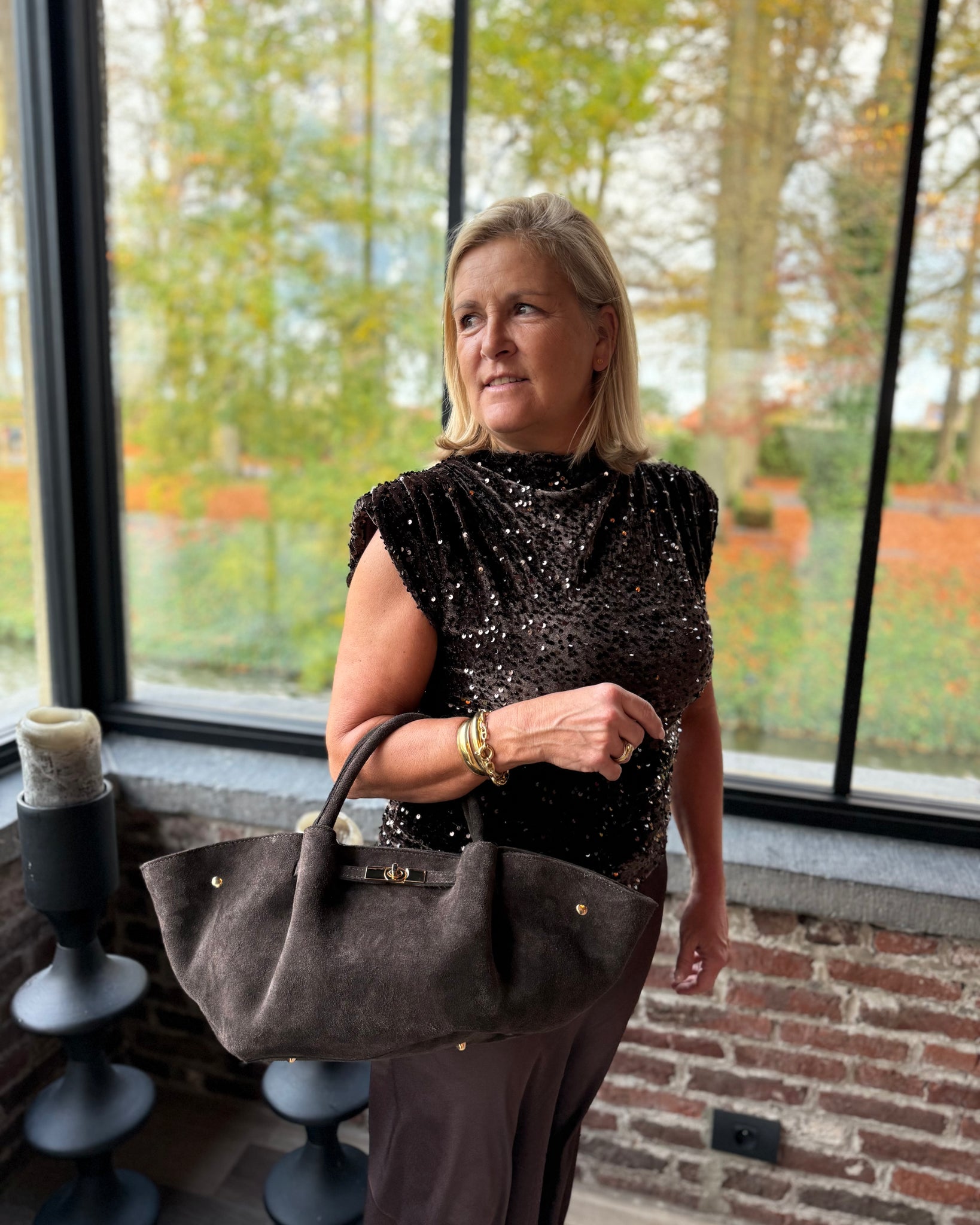 Sac chocolat - POLENE