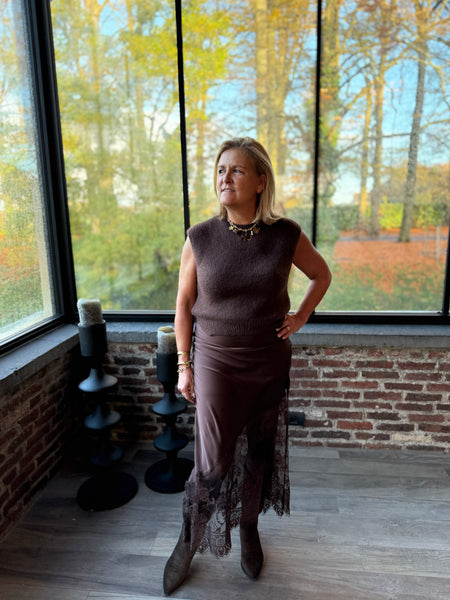 Pull chocolat - DADJI