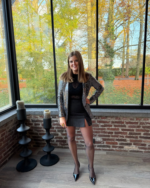 Jupe short noir - ELOI