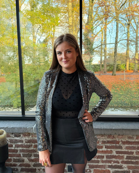 Jupe short noir - ELOI