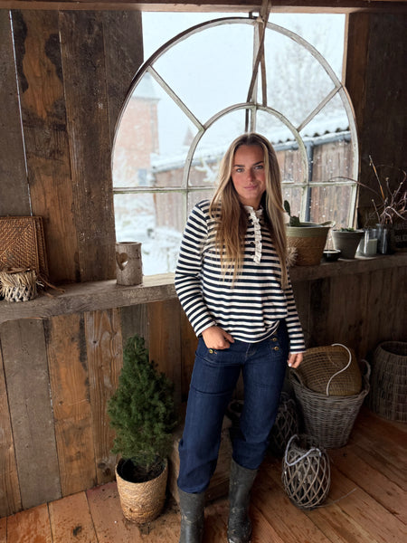 Polo bleu marine - ANDIE