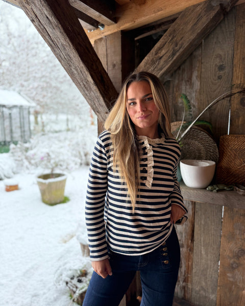 Polo bleu marine - ANDIE