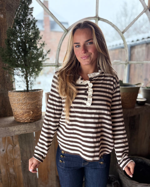 Polo chocolat - ANDIE