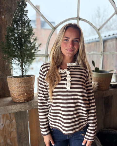 Polo chocolat - ANDIE