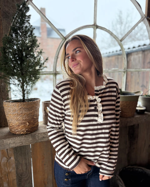 Polo chocolat - ANDIE