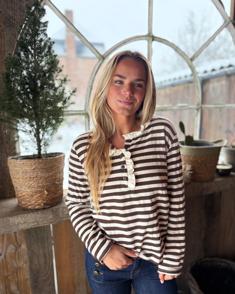 Polo chocolat - ANDIE