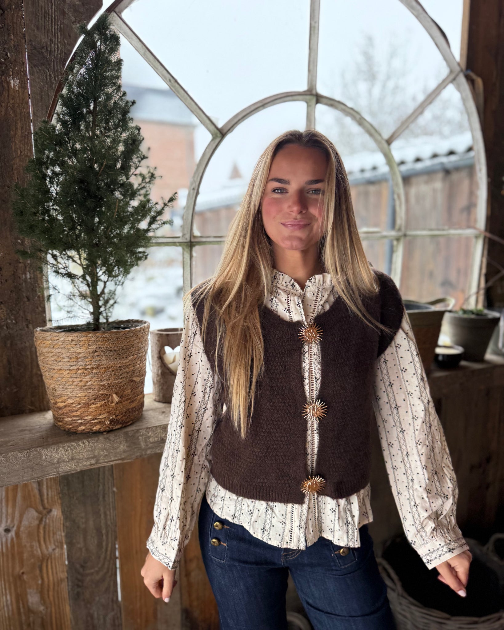 Chemisie chocolat - MAYA