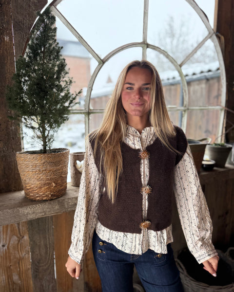 Chemisie chocolat - MAYA