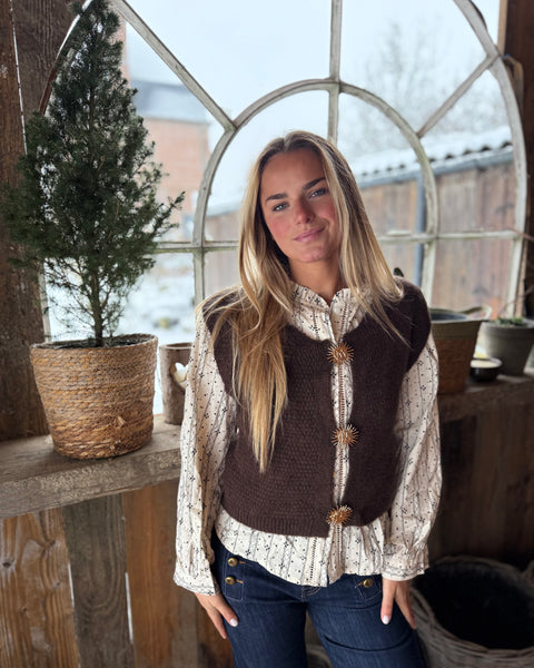 Chemisie chocolat - MAYA