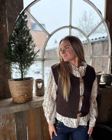 Gilet chocolat - GÉGÉ