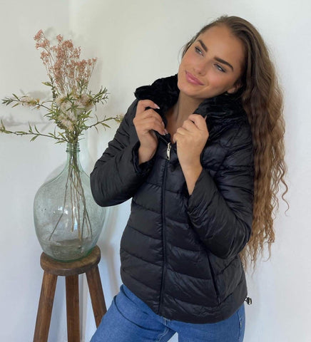 Doudoune noire - LIONELLE