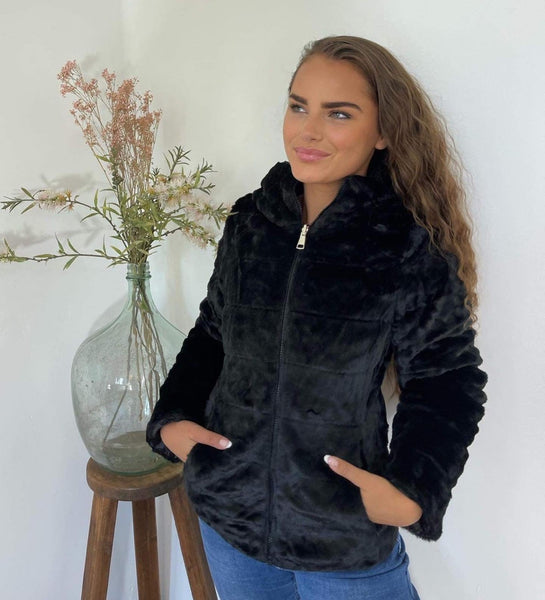 Doudoune noire - LIONELLE