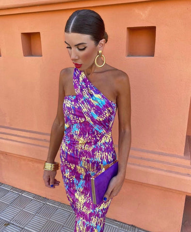 Robe mauve - ARYA