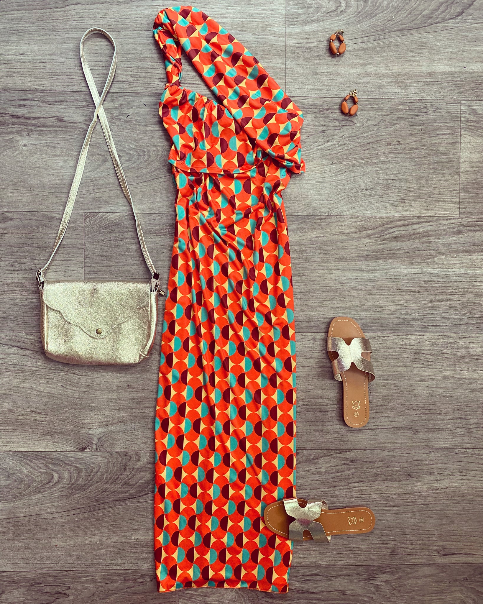 Robe orange - ARYA