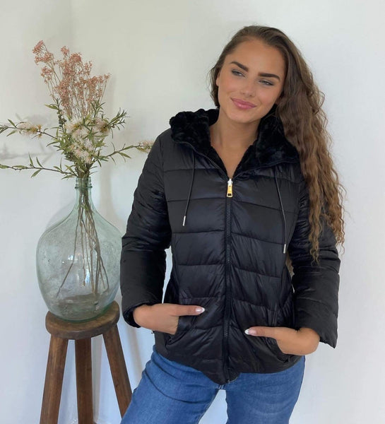 Doudoune noire - LIONELLE