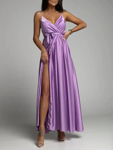 Robe parme - CRISTINA
