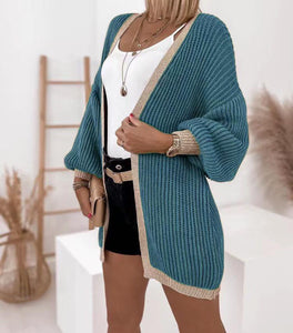 Gilet bleu vert - ANAE