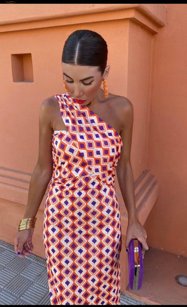 Robe orange - ARYA