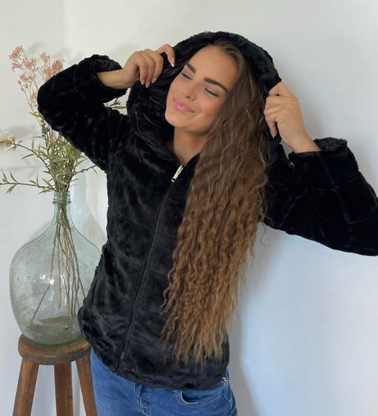 Doudoune noire - LIONELLE