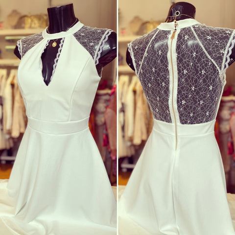 Robe blanche - ALICIA