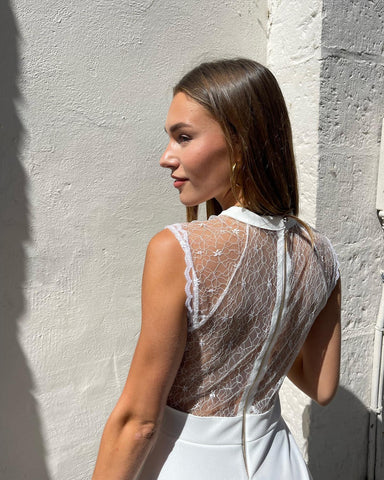 Robe blanche - ALICIA