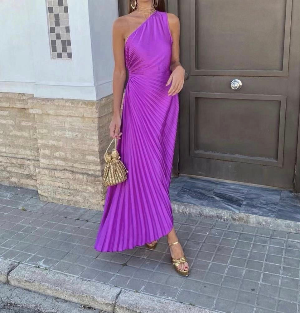 Robe mauve - MARIE