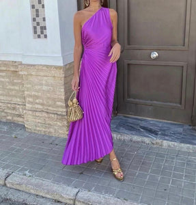 Robe mauve - MARIE