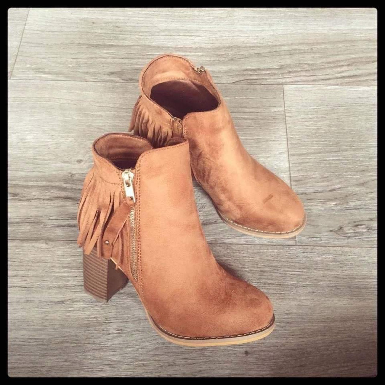 Bottines camel - ZOE