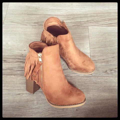 Bottines camel - ZOE