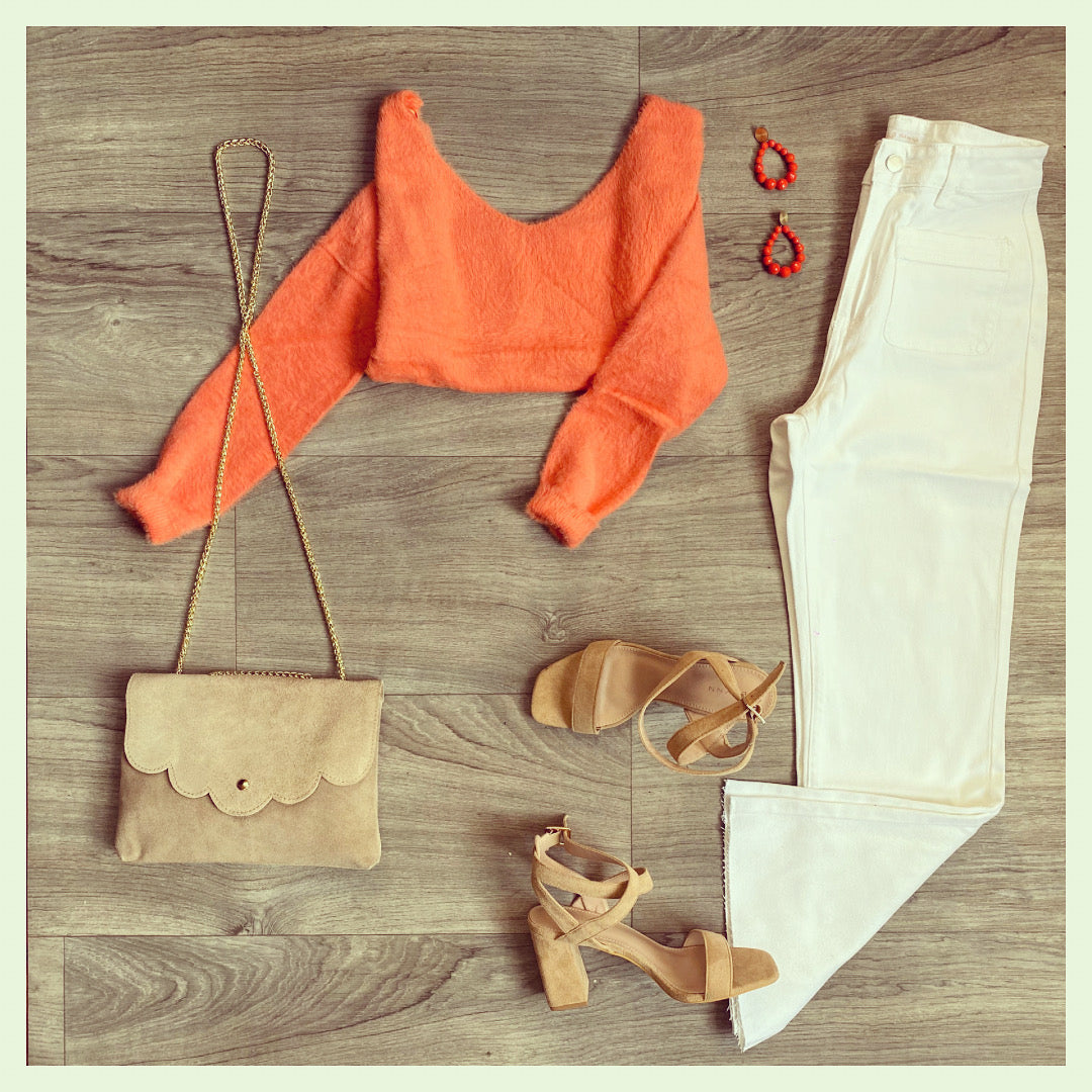 Pull orange - LAURE