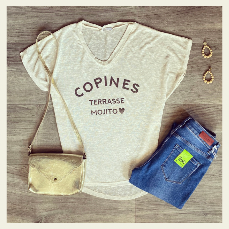 T-shirt COPINES