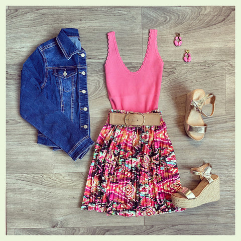 Haut rose - BEA