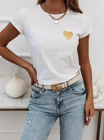 T-shirt blanc MARION