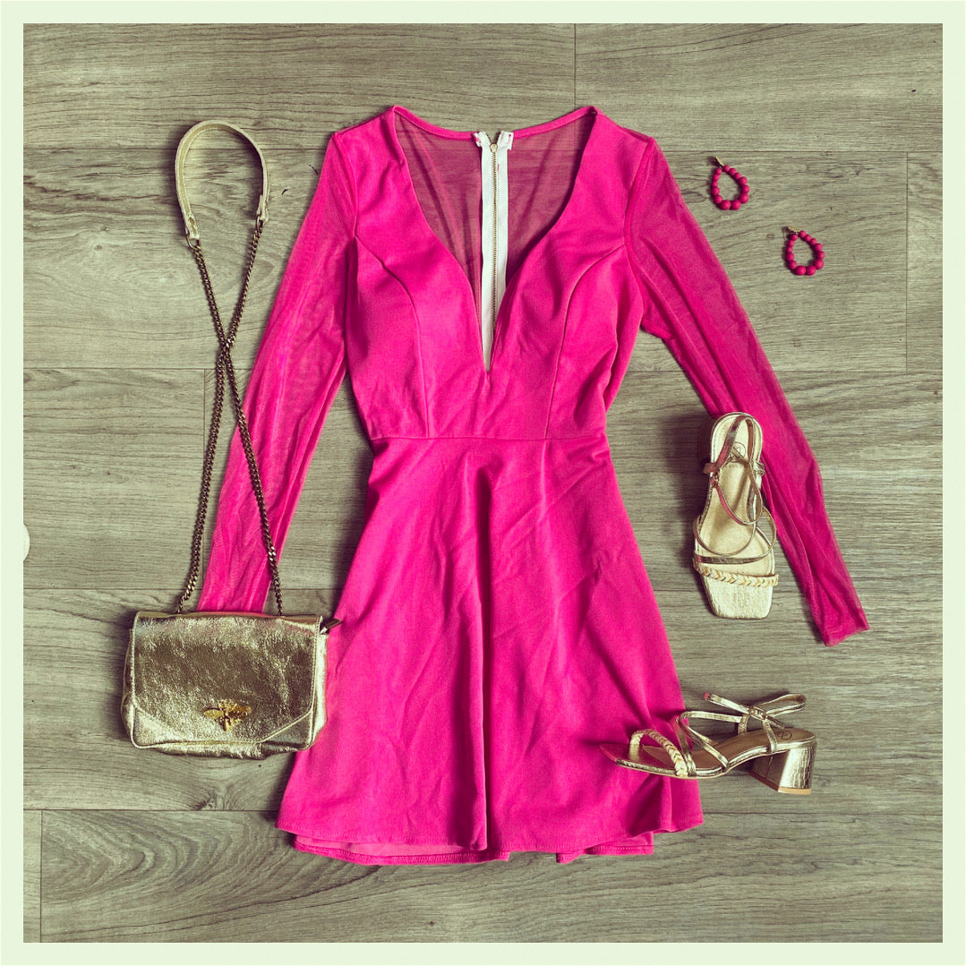 Robe rose - DOUNIA