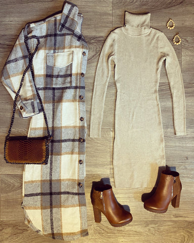 Robe beige - MEGANE