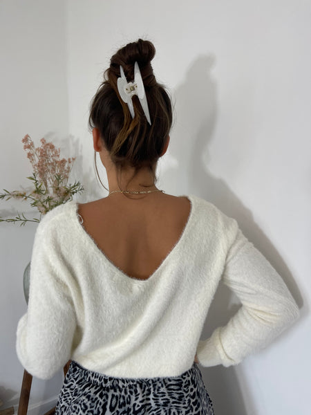 Pull blanc - LAURE