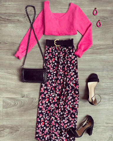 Pull rose - LAURE