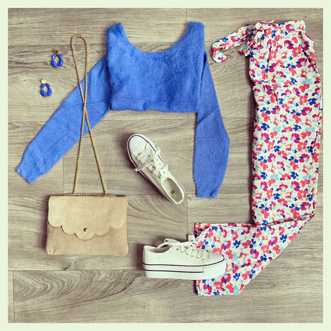 Pull bleu - LAURE